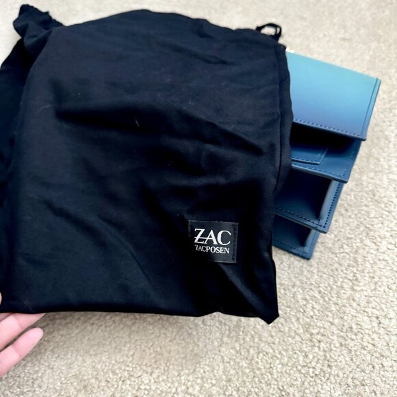 ZAC Zac Posen Earthette Leather Chain Link Bag NWT - Picture 11 of 11